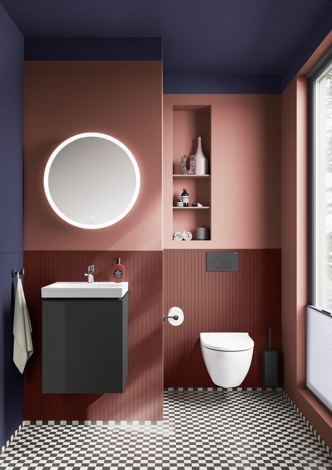 FotoVan Japandi tot retro: met deze badkamerserie van Geberit kun je alle kanten op